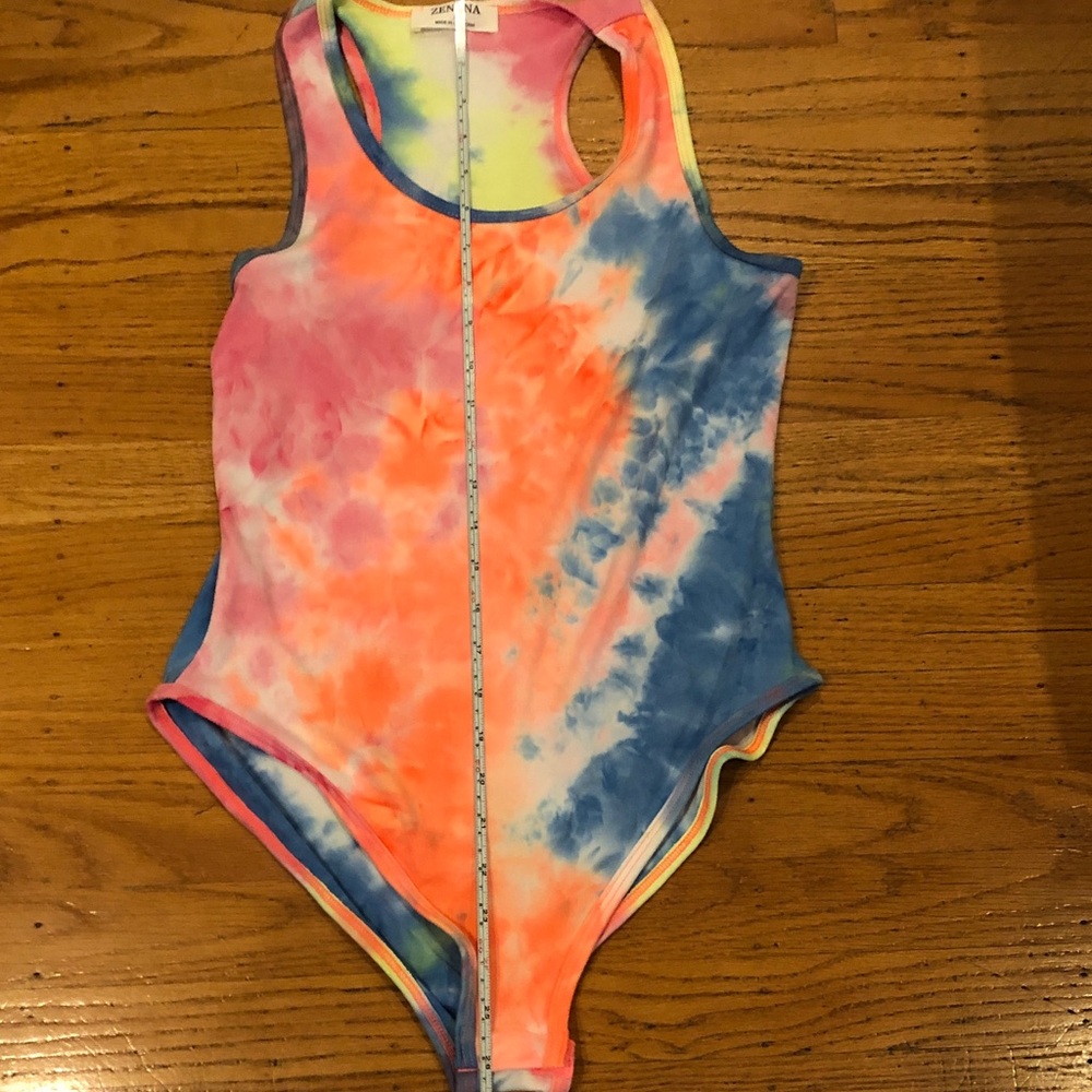 Zenana Outfitters Tie-Dye Bodysuit - NWT - Picture 10 of 11